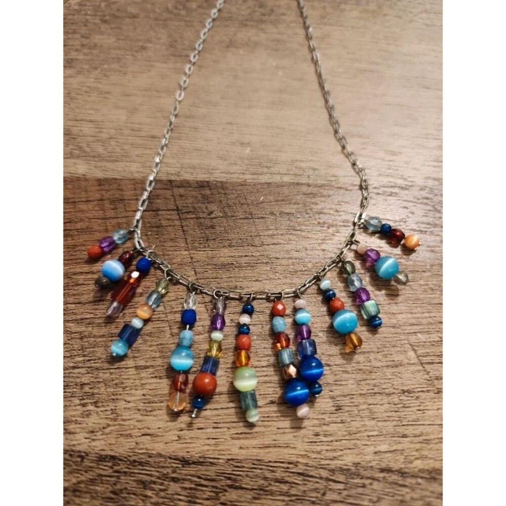 Tiny Beaded Choker Necklace
